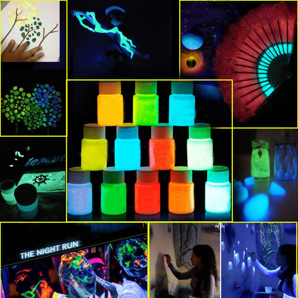 Fluorescent Luminescent Party Cosplay Liquid Body Makeup Club