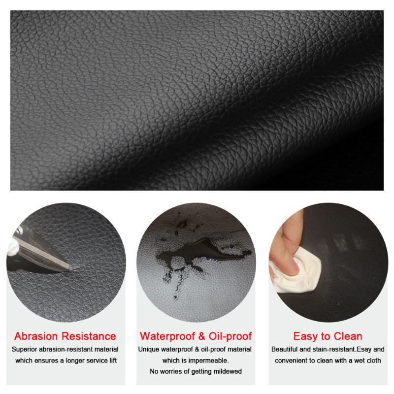 PU-Leder mit Schwamm Auto Zubehör Innenraum Mittelkonsole Armlehnenbox Abdeckung Verkleidung Für VW Golf 6 MK6 2010 2011 2012 2013