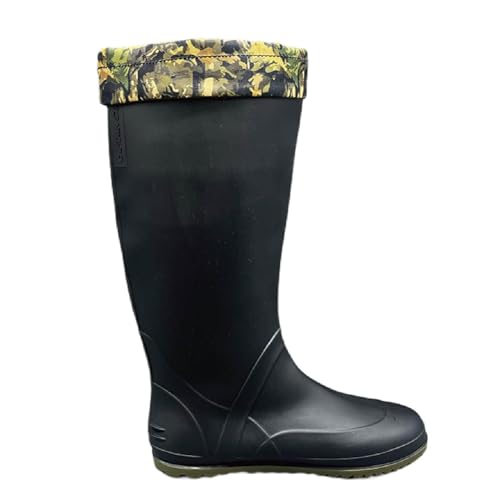 Fukuyama Rubber Captain Stag Work Shoes #Roll-Up Rain Boots Black x_l 2E