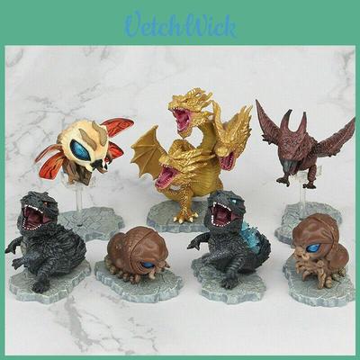 Godzilla Movie King Of The Monsters Cute Mini Action Figures Collectible Set