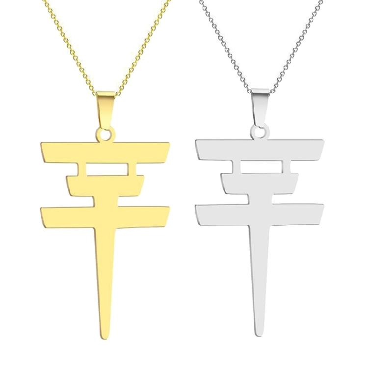 Unique Pendant Necklace Charm Stylish Stainless Steel Jewelry for Women and Boys