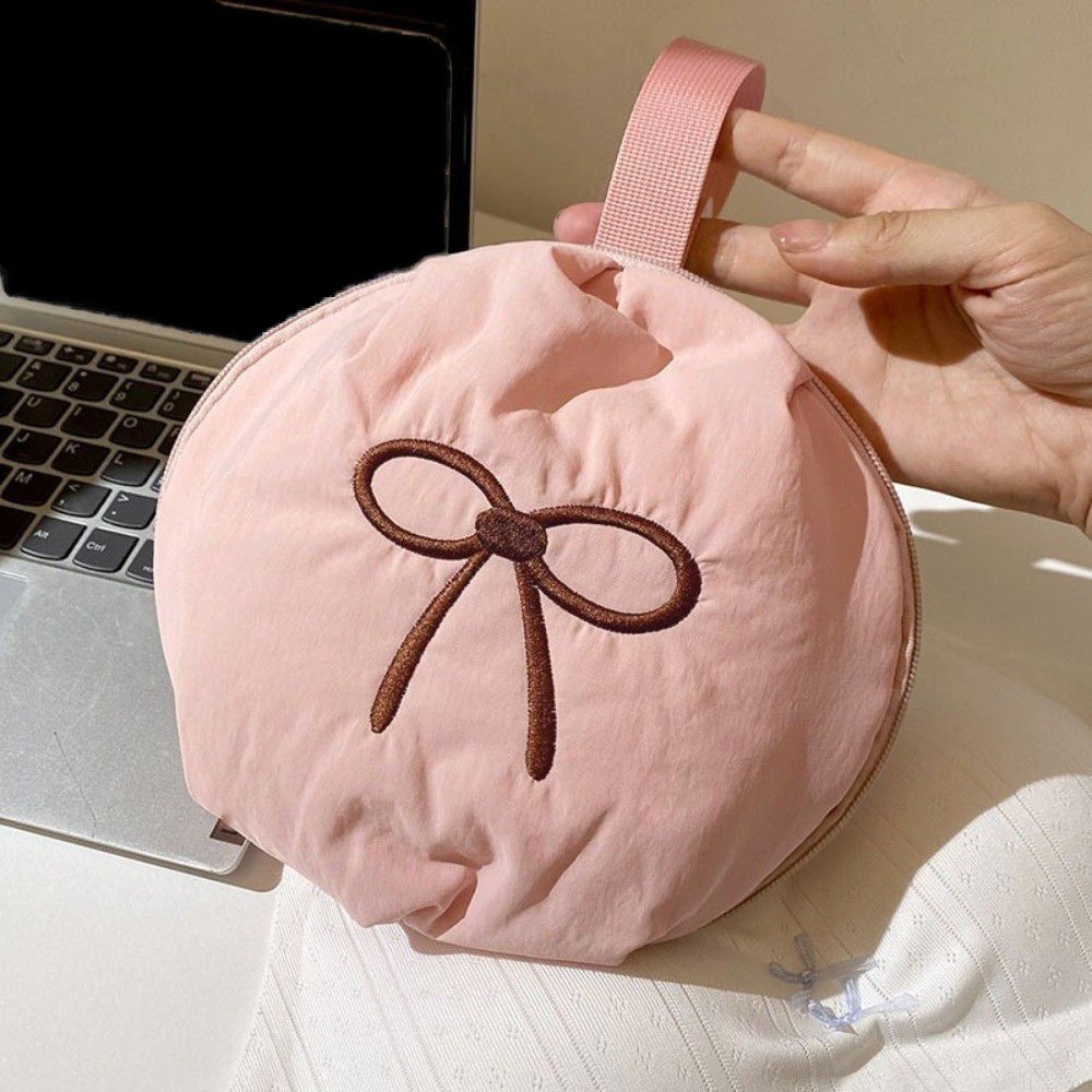 Zipper Closure Lingerie Pouch Korean Style Bra Sock Organizer Intimate Clothes Bag Travel Storage