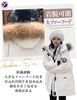 Inotenka Winter Padded Hooded Parka with Warm for Commuting and Available In M and L Sizes Women's Coat, Pockets, School, (L Beige)