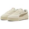 New PUMA Carina Mia Abrasion Resistant Low Top Skateboard Shoes Women's Beige 402638-01