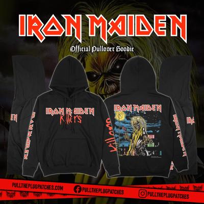 קפוצון קפוצון Maiden Killers לגברים נשים אוברסייז Y2k סטריטוור פליז פולאובר בגדי גרפיקה של להקת מטאל כבד פאנק