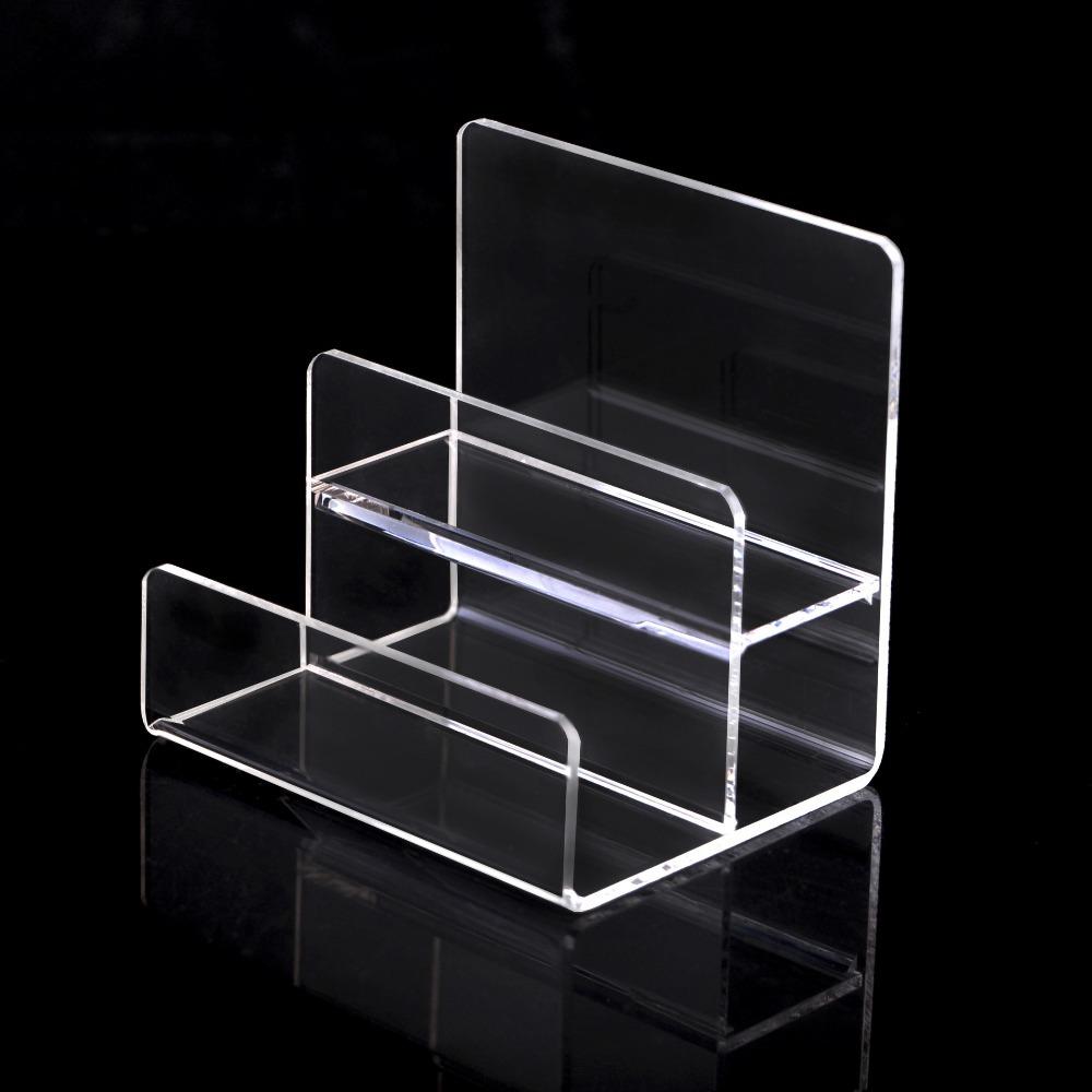 2-5 Tiers Display Risers Acrylic Clear Jewelry Racks Organizer Makeup Storage Rack  Handbag Purse