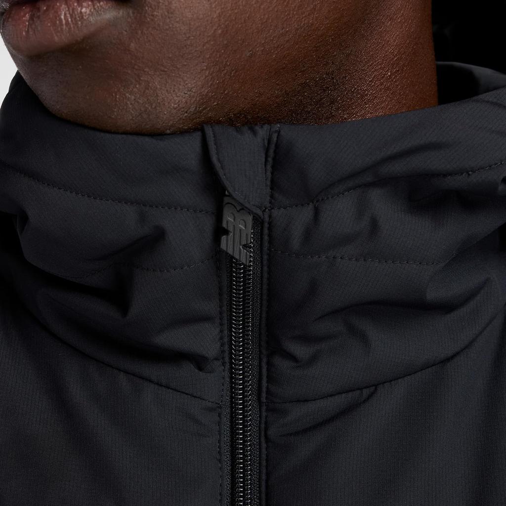 New Balance Cappotto da panchina imbottito corto Nero da uomo (AMJ53172) Taglia M
