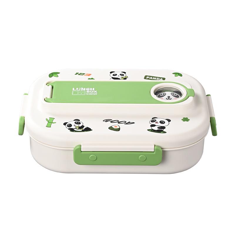 316 Stainless Steel Cartoon Lunch Box for Kids - Microwave-safe Bento for School, Dorm, or To-Go Meals