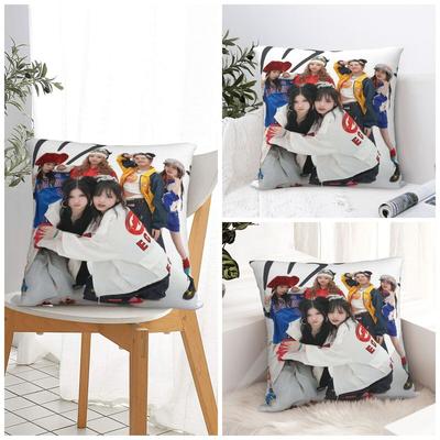 Hot Kpop B-Babymonster-S Drips Pillow Cover Fashion Pillow Case For Sofa Bedroom Home Decor Graphic Pillowcases Gift Idea