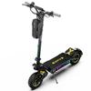 OOTD T10 Pro Foldable Electric Scooter, 11-inch, 1300Wx2 Motors, Hydraulic Brakes, 52V 23.4AH, Maximum Load Capacity 150 Kg, Black