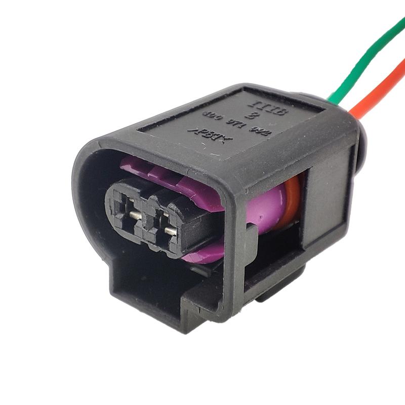 1/5/10Set 2 Pin 4D0971992 For VW Passat Golf Jetta For A3 A4 A5 A6 Q7 TT Horn fuel injector Plug Connector with Wire 4D0 971 992