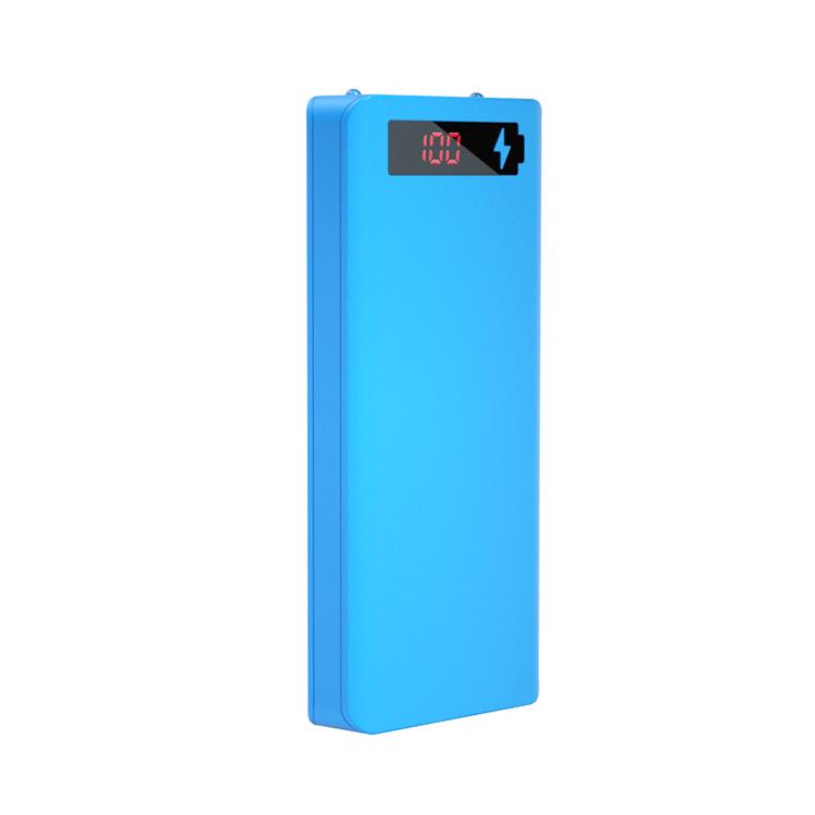 No-Weld 8-Section 18650 Battery Charger Case with Digital Display