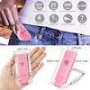 Rechargeable Clip-On Reading Light,4000K Warm White & 1550K Amber Night Light,Dimmable Bookmark Lamp,Portable,Bedside,Camping