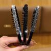 3 Strasssteine Koreanische Version mit gezahntem Anti-Rutsch-Stirnband, hochwertiges Haaraccessoire für den täglichen Gebrauch