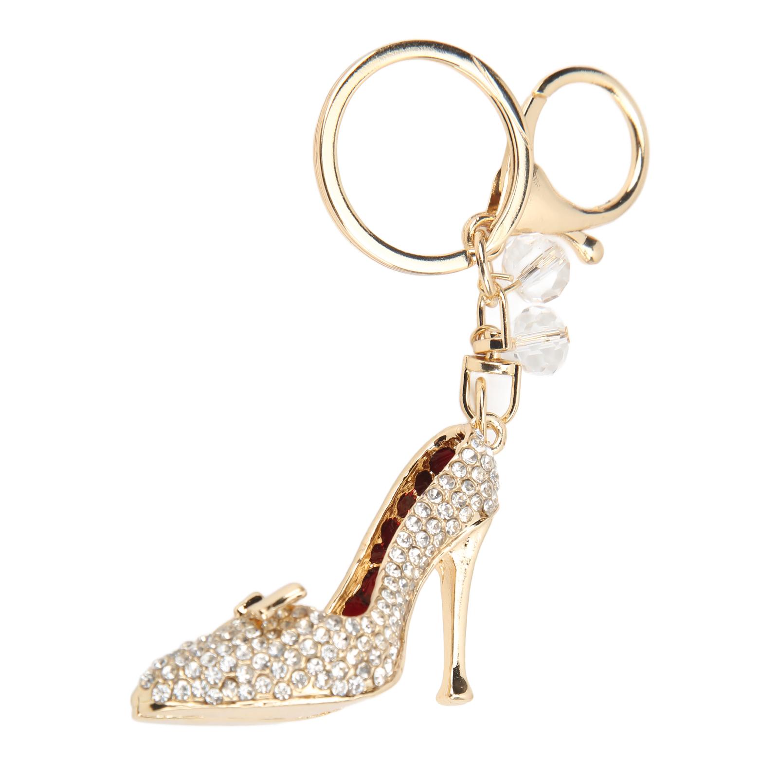 

Key Chains Women High Heels Shape Compact Elegant Pendant for Handbag Decoration