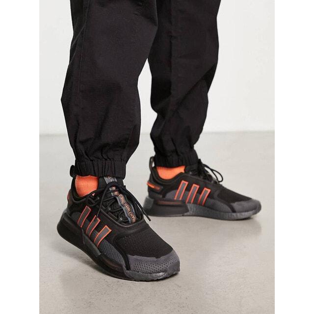 

Черно-оранжевые кроссовки adidas Originals NMD_V3