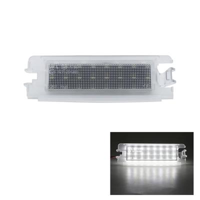 Éclairage de plaque d'immatriculation à LED pour DACIA LOGAN I 2004-2012 SANDERO I 2008-2012 Renault Clio 2001.05-2004.11 facelift