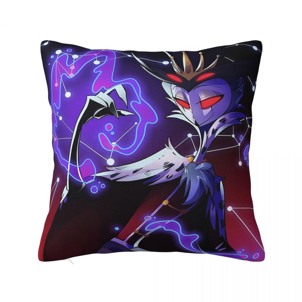 Helluva Boss Cartoon Square Pillowcase Cushion Cover Pillow Case Throw Pillow Cover for Home Bedroom Car