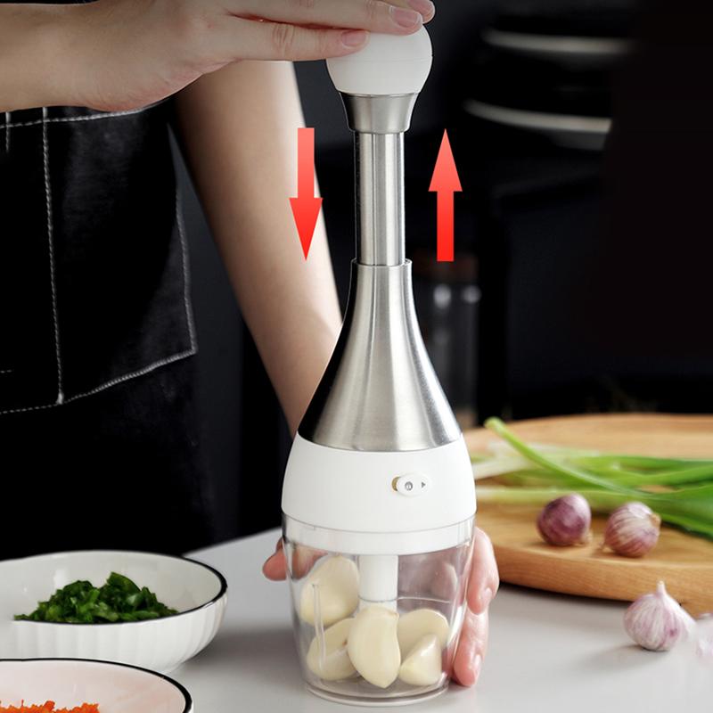 Tlačný ručný mlynček na mäso Drvič potravín Drvič na zeleninu Ovocie Multifunkčný kuchynský sekač Drvič na cesnak