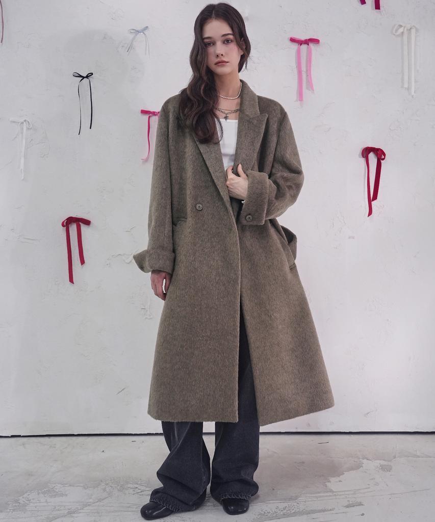 Vivacious Eternel Classic Tailored Coat Brown