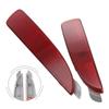 ABS Bumper Reflector For Scion For YARIS IA Set Of 2 Rear Driver And Passenger Side Parts  Accessories