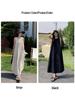 Women's Casual Sleeveless Pleated A-line Dress with Hollow-Out Design