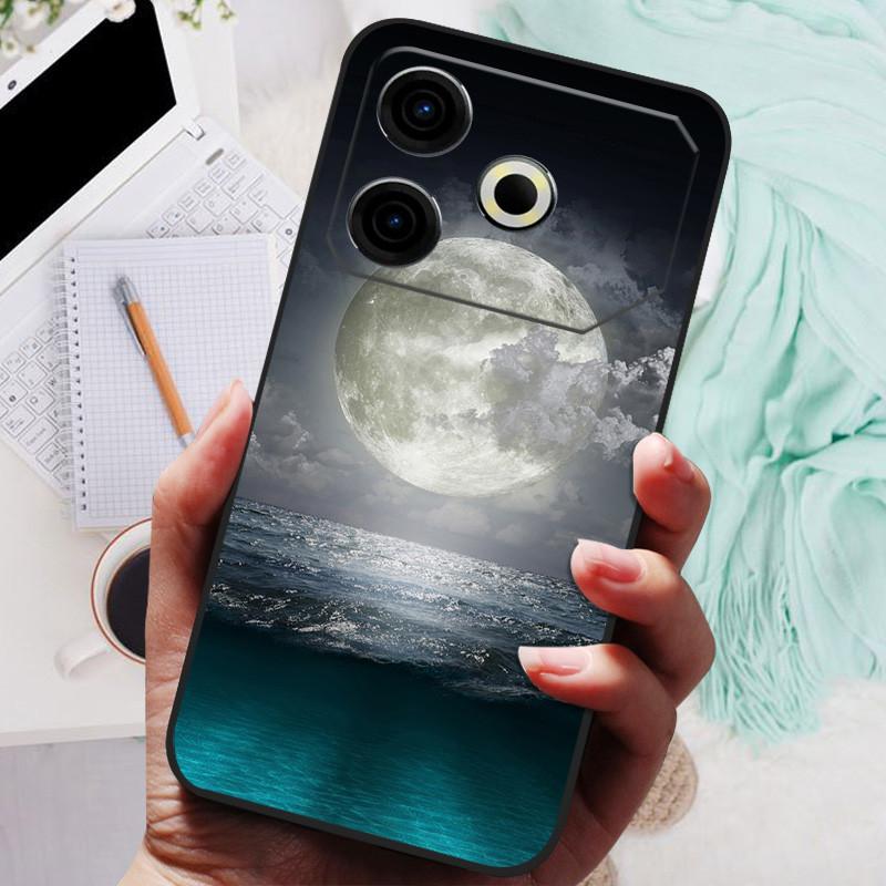 Für Tecno Pova 6 Neo Hülle Pova6 Neo Luxus Handy Silikon Rückseite Für Tecno Pova 6 Neo Hüllen Pova 6Neo Schutzhülle Capas