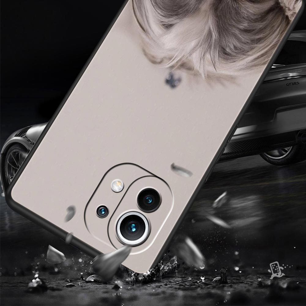 Phone Case For Xiaomi Mi 15 14 13 12 11 Lite 14T 13T 12T 11T Pro Poco X7 X6 X5 X3 Pro F6 F5 F4 Cover Shih Tzu Painting Cute