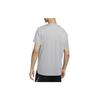 Nike T Shirts Men's Light Gray Crew Neck Moderate Straight Fit DD1751-073
