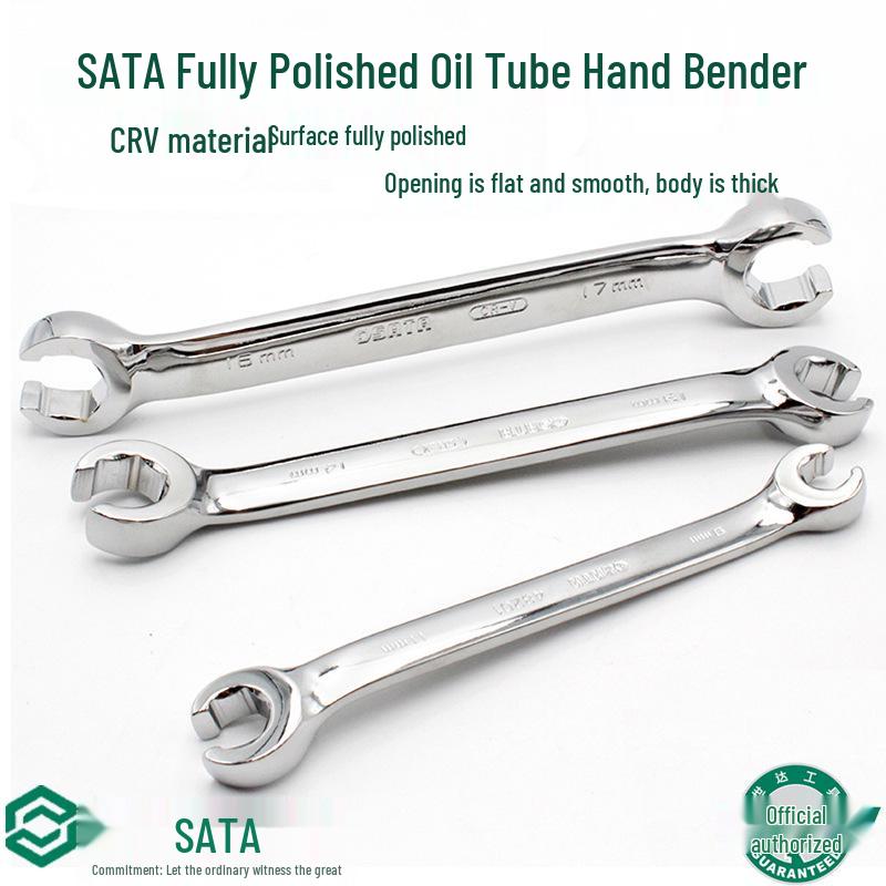SATA Fully Polished Oil Filter Wrench (Models: 48200-48204)