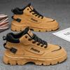 Brand Autumn and Winter Outdoor Martin Boots Thick-soled Non-slip Heightening Boots Waterproof and Warm High-top Tide