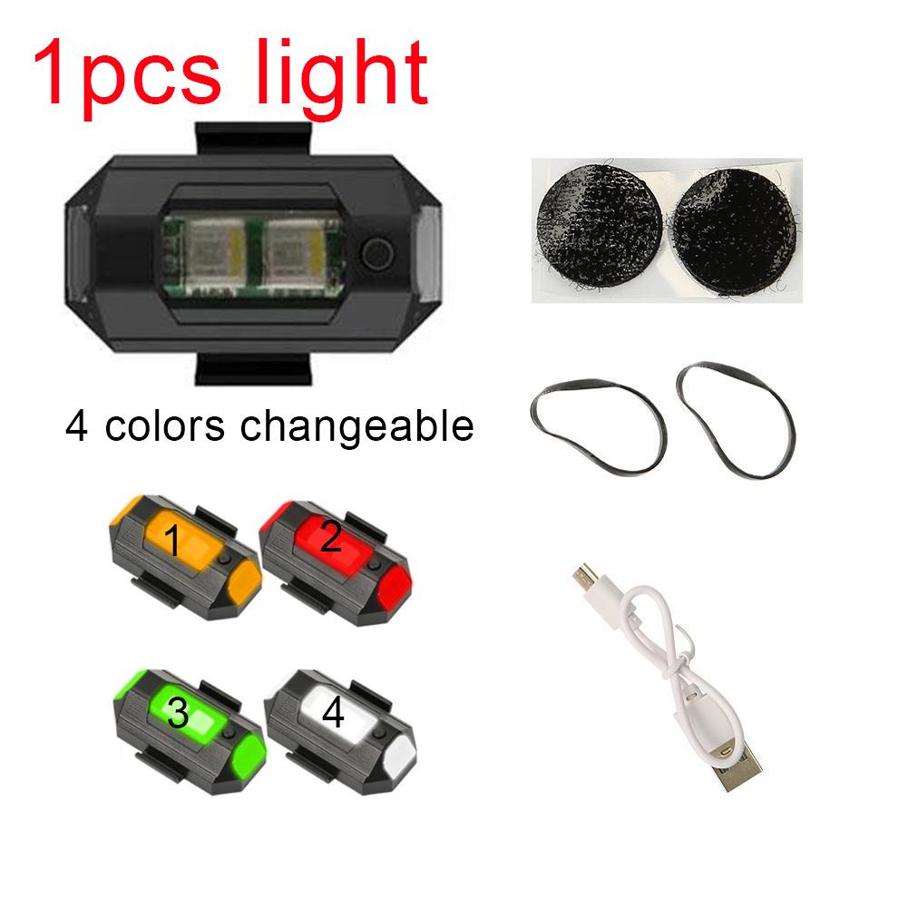 Motorrad Lichter RC Drone LED Flash Position Drahtlose Licht Für RC Fix Flügel Flugzeug Flugzeug Hubschrauber Warnleuchten
