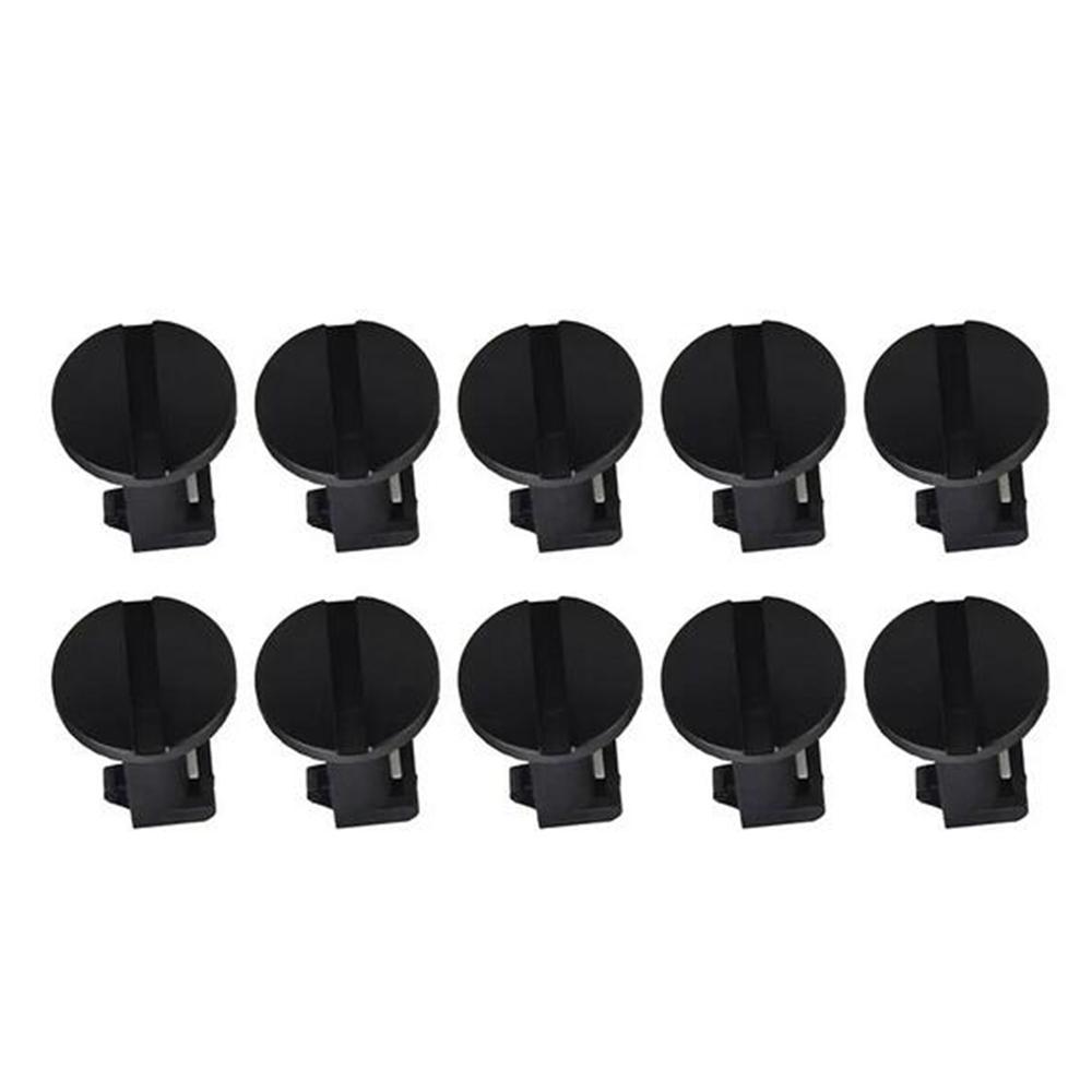 10Pcs Bumper Tow Hook Cover Towing Eye Clip For Land Rover Discovery 4 LR4 10-16
