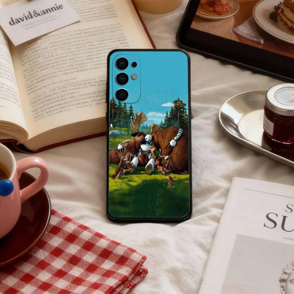 

Cozy The W-Wild Robot Phone Case For Samsung S 25,24,23,22,30,21,10,9,Ultra,Plus,Lite,FE,4,5 G Soft Black Case Samsung S26ULTRA