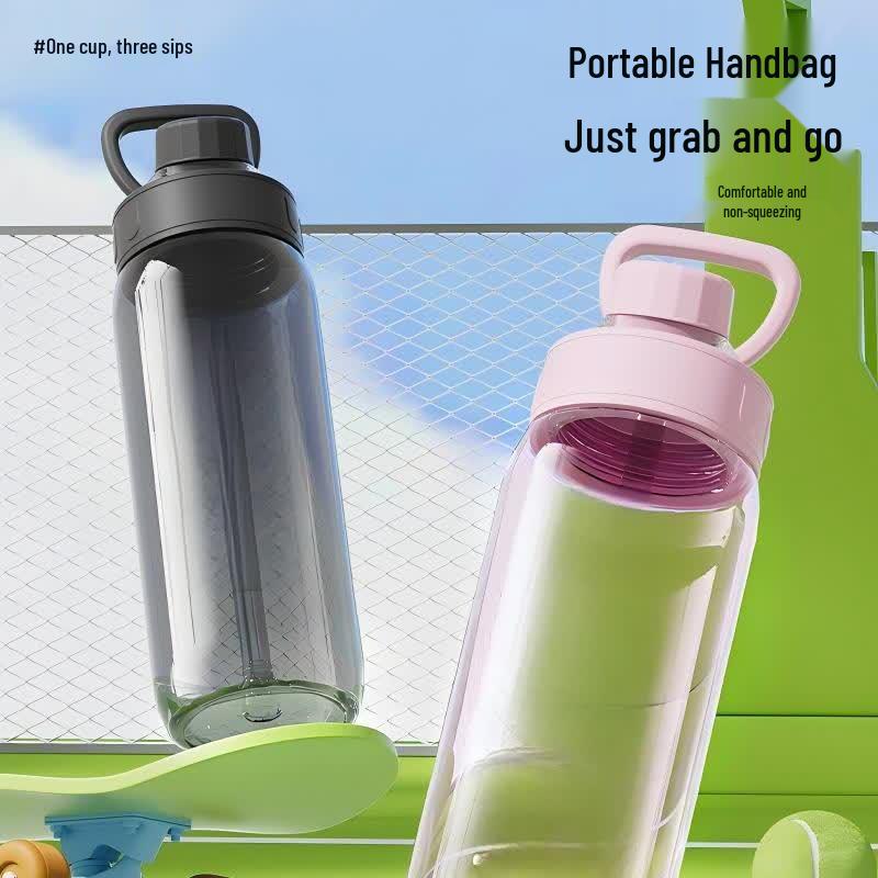 Portable Plastic Sports Water Bottle