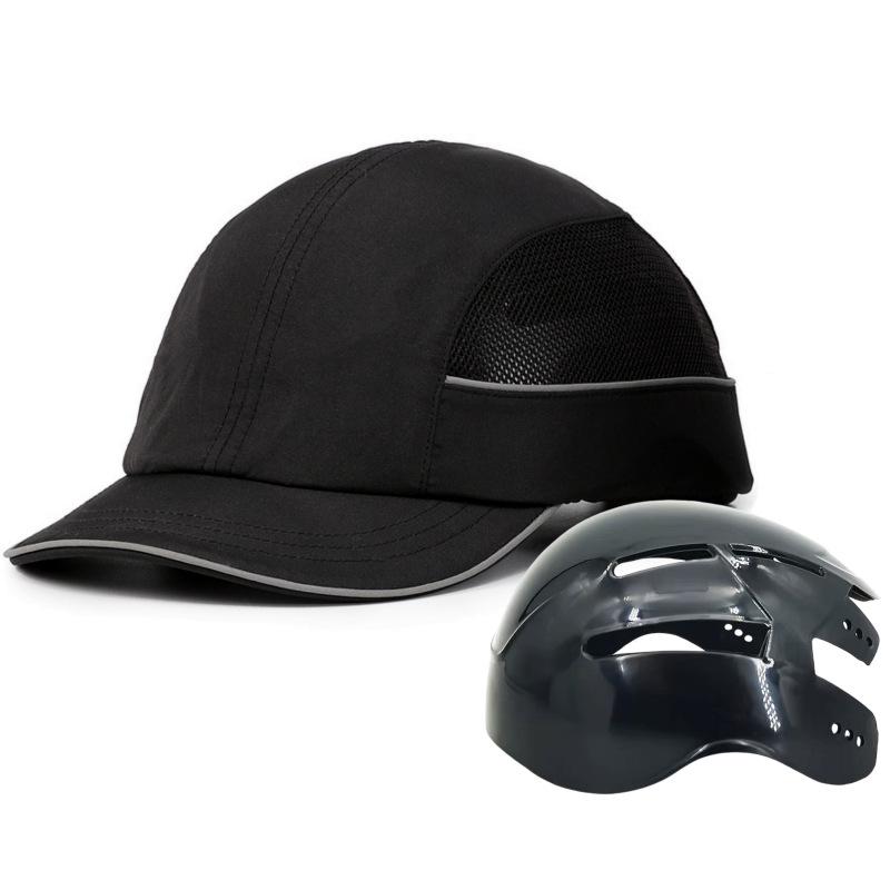 Căciulă de siguranță ușoară, respirabilă, din bumbac, cu căptușeală ABS - Rezistentă la impact și cădere