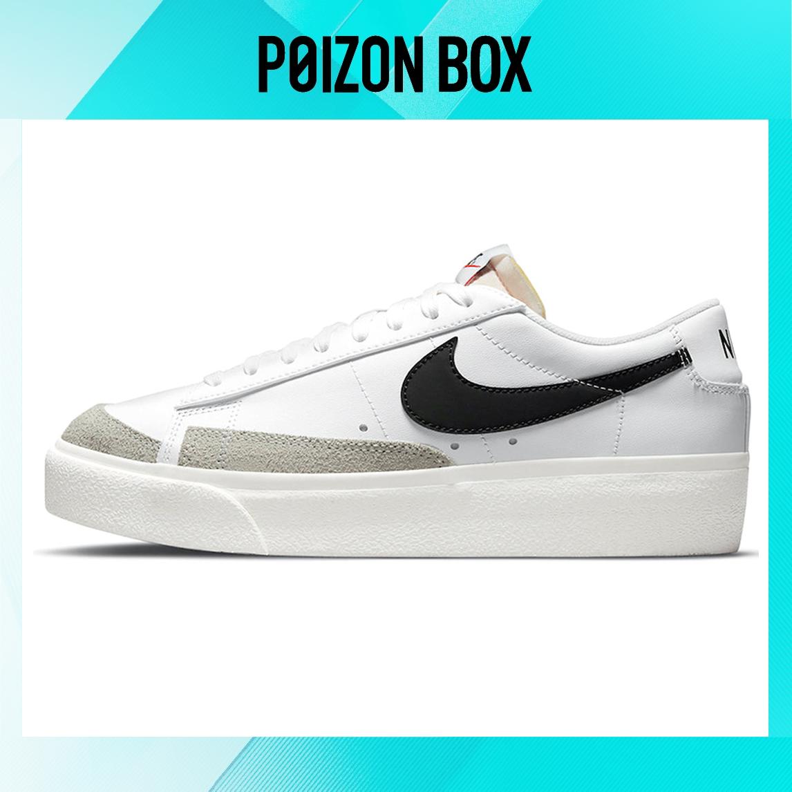 

кроссовки Nike Wmns Blazer Low Platform White Black DJ0292-101