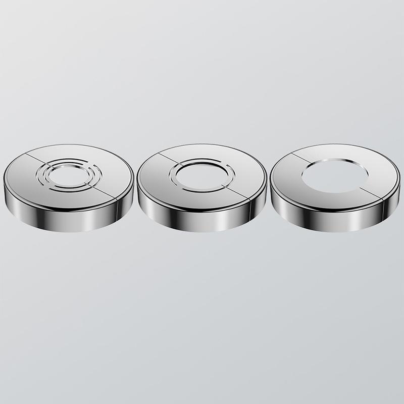 Abs Water Pipe Connector Shower Faucet Decorative Cover Adjustable Wall Heighten Angle Valve Panel For Tap Accessories