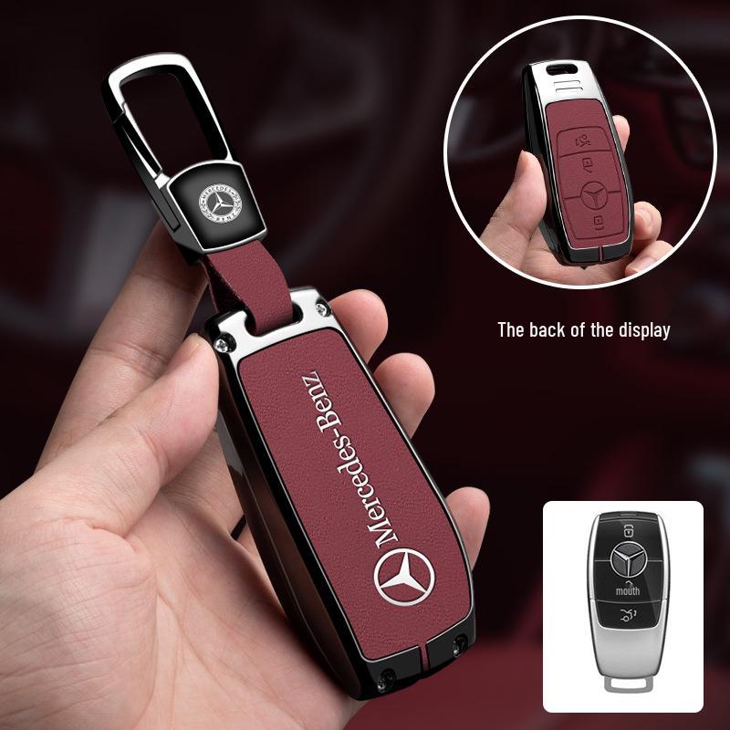 Mercedes High-End Schlüsselhülle für E300L, C260L, GLC, A200L, GLB, GLE