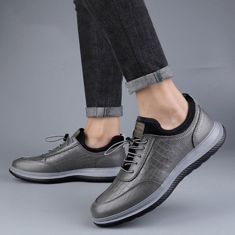 Men's shoes autumn and winter new simple and fashionable green casual shoes soft and comfortable lightweight breathable sports shoes supply