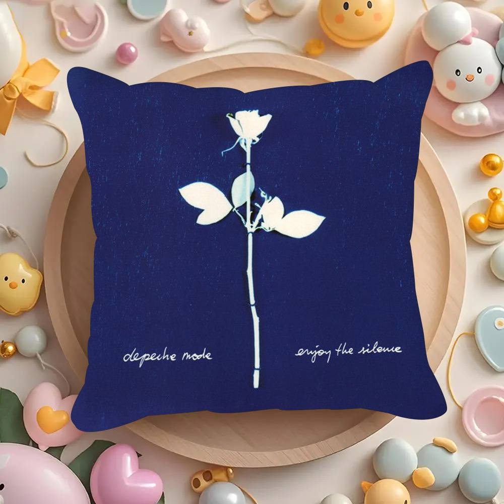 Band D-depeches black Mode  Pillowcases cushion covers living room sofas home decor gifts
