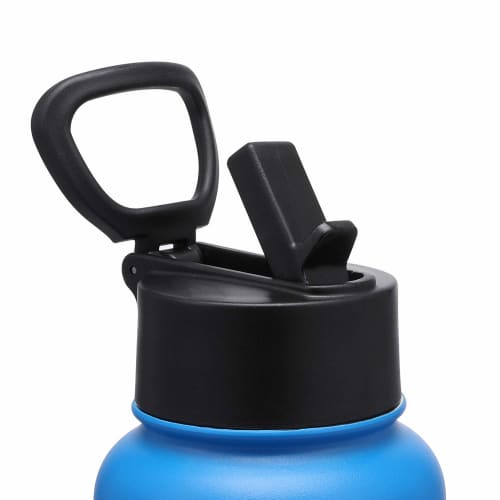 BOTTLE BOTTLE 1000ml Stainless Steel Water Bottle for Kids, Direct Drinking, with Straw, Insulated, Double-Walled Wall, Vacuum Insulated, Portable, Bl