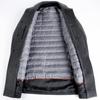 Cashmere Coat Men's Mid-length Thickened Removable Down Liner Jacket Middle-aged and Elderly Dad's Wool Woolen Top