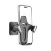 Adjustable Wall Mounted Smartphone Stand For Hands Less Viewing In Shower Or Cooking ABS Construction Space Saving Design