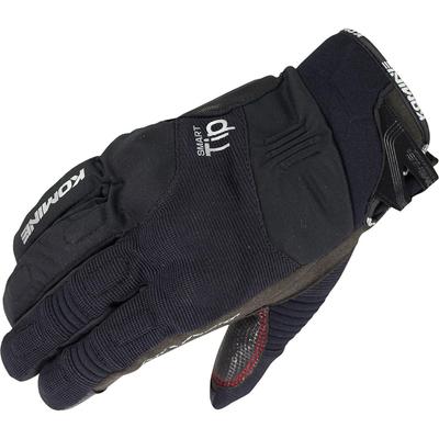 KOMINE Motorcycle Protective Winter XL Stretch for and Spring Gloves, Black, (GK-818 1136), Waterproof, Cold-Weather Protector, Material, Fall,