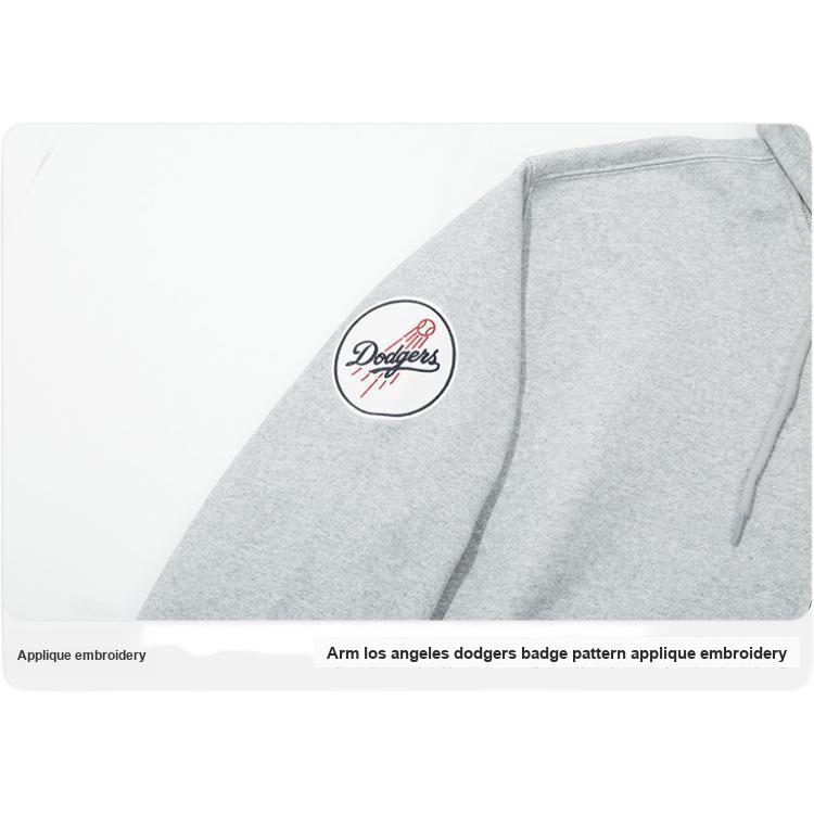 New Era FW25 MLB Team Series Los Angeles Dodgers Zip-Up Street Loose Vintage Hoodie Unisex Hoodies 14742052