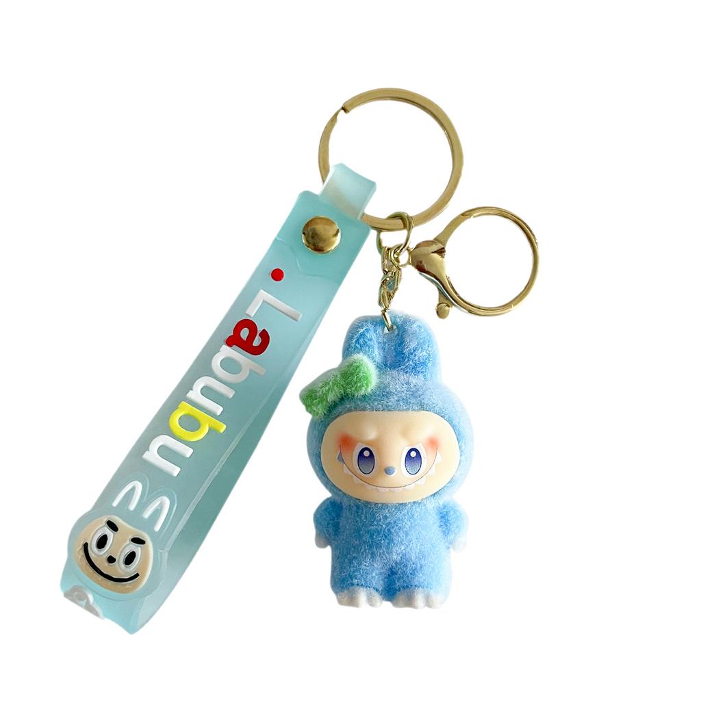 Cartoon Cute Flocking Key Pendant Doll Doll Bag Pendant Creative Small Gift