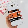 For Samsung Galaxy J5 2016 J7 2016 Phone Case Smiling Astronaut Painting Clear Housing On Samsung J7 2016 J 5 7 Galaxy Bumper