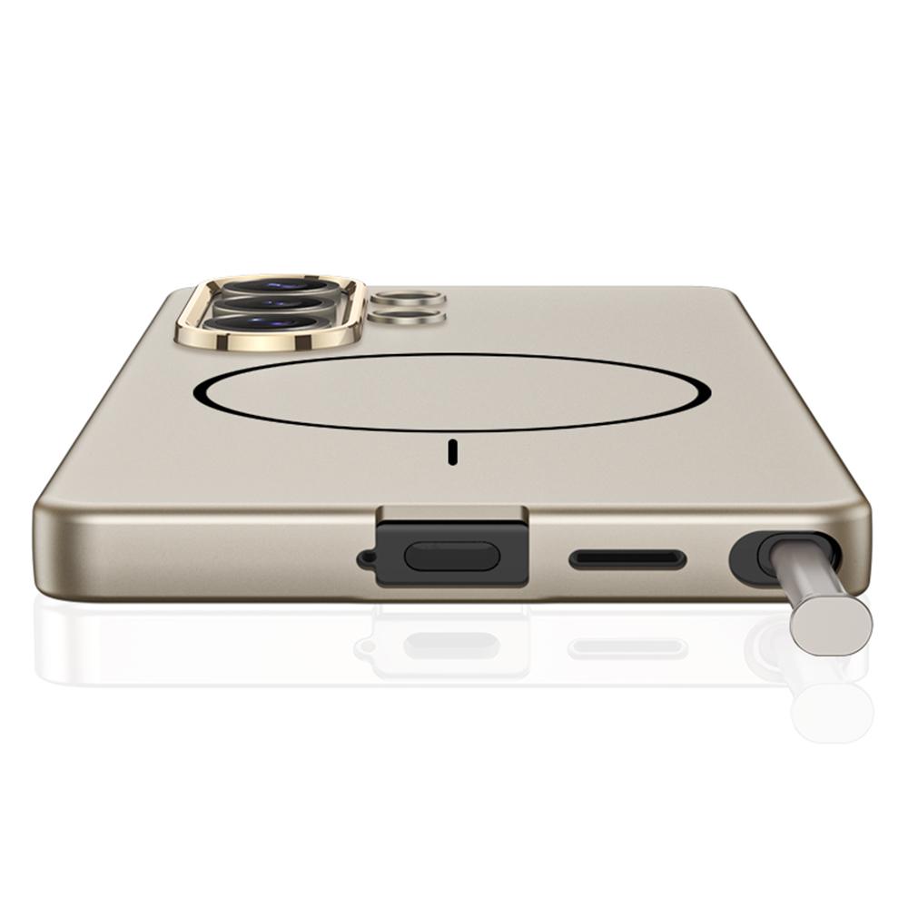 GKK Чохол для Samsung Galaxy S26 Ultra Магнітний чохол PC + TPU Ультратонкий чохол для телефону Підтримка бездротової зарядки