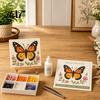Set per Creare Decorazioni Costiere Fai da Te Mosaico Artistico con Vetro di Mare, Kit Creativo a Tema Animali Marini per Adulti Principianti, Pacchetto Materiali Fatti a Mano Casa Nautica